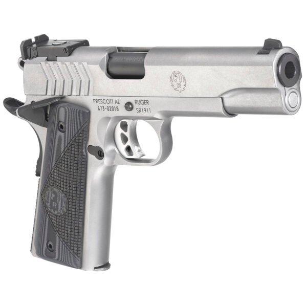 100065_S32N8O Ruger SR1911 Target 9mm Stainless Pistol