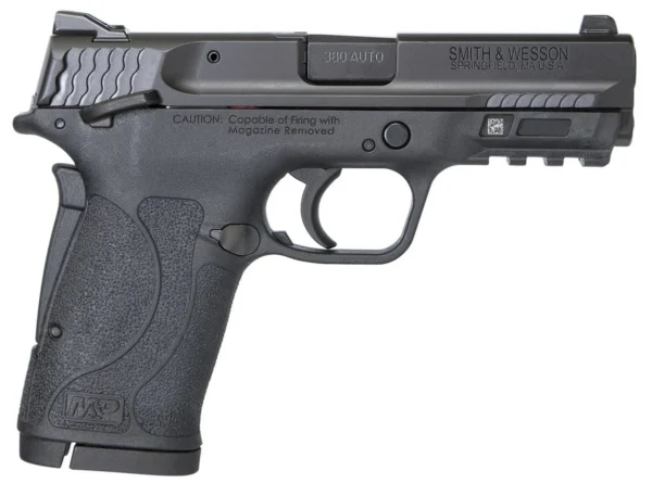 101524_6 Smith & Wesson M&P 380 Shield EZ Thumb Safety .380 ACP Armornite Black Pistol