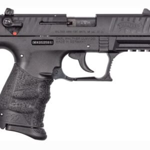 111597_2 Walther P22Q Threaded Barrel .22 LR Black Pistol