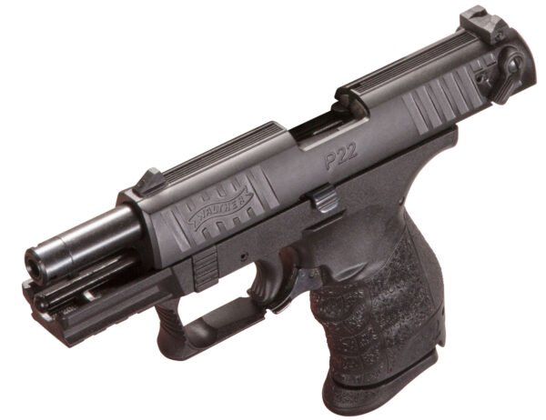 111597_S3PIQO Walther P22Q Threaded Barrel .22 LR Black Pistol