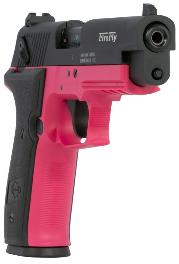 112660_HLYS2S American Tactical GSG FireFly Double Action / Single Action .22 LR Pink Pistol