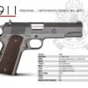 113617_UT5NTN Springfield Armory 1911 Defender Legacy Mil-Spec .45 ACP Blue/Black Pistol