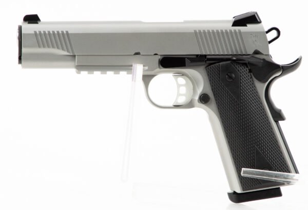152723_EQ7PY1 Tisas 1911 A1 Duty Rail .45 ACP Stainless/Silver Pistol