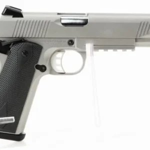 152723_ZHGG43 Tisas 1911 A1 Duty Rail .45 ACP Stainless/Silver Pistol