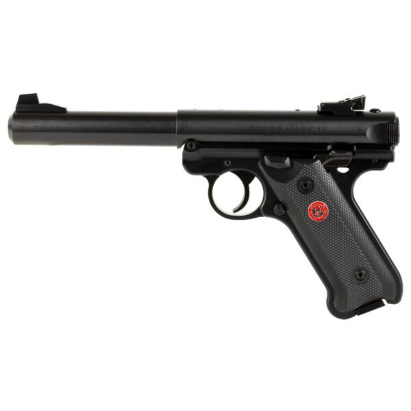 157177_9DIJ7R Ruger Mark IV Target .22 LR Blued Pistol