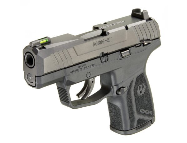 Ruger MAX-9 Sub-Compact 9mm Black Oxide Pistol