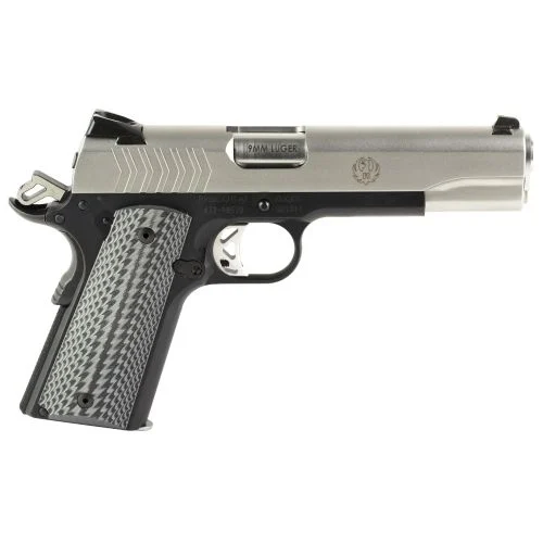 161595_967I26 Ruger SR1911 Full-Size 9mm Stainless and Black Pistol