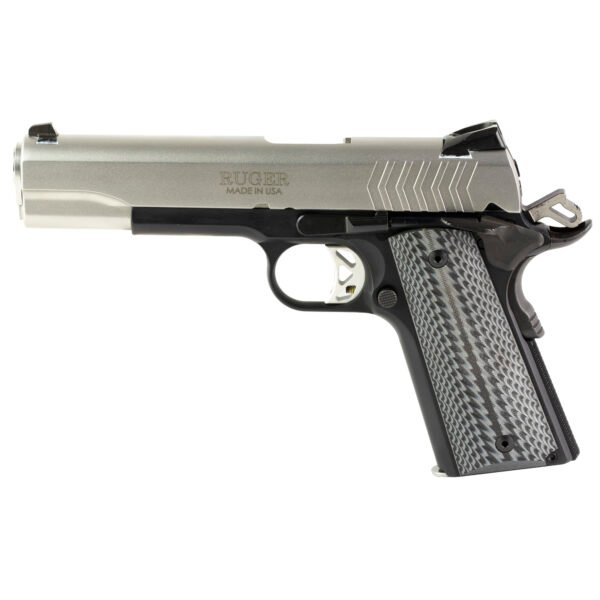 161595_RIX1A2 Ruger SR1911 Full-Size 9mm Stainless and Black Pistol