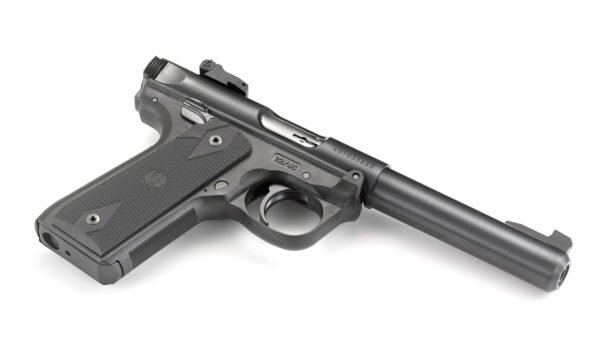 161596_2A2GNJ Ruger Mark IV 22/45 Bull Barrel .22 LR Blue/Black Pistol