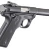 161596_LS4FD8 Ruger Mark IV 22/45 Bull Barrel .22 LR Blue/Black Pistol