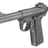 161596_RRFG2E Ruger Mark IV 22/45 Bull Barrel .22 LR Blue/Black Pistol