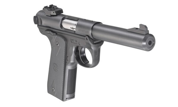 161596_UYEZ9E Ruger Mark IV 22/45 Bull Barrel .22 LR Blue/Black Pistol