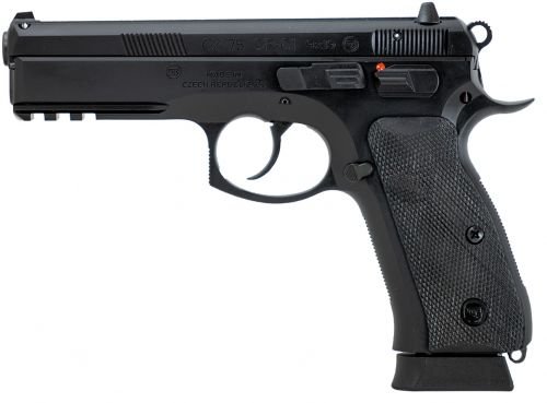 162001_1 CZ-USA SP-01 Full-Size Steel Frame 9mm Black Polycoat Finish Pistol