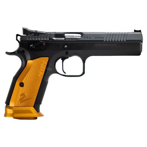 162003_07HXRI (1) CZ TS 2 Competition .40 S&W Black Polycoat Pistol