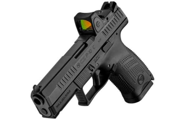 162007_WXO76M CZ P-10 C Optics-Ready 9mm Blue/Black Pistol