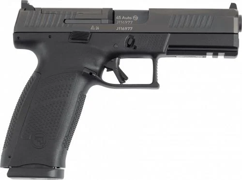 169833_9ZJFPS CZ P-10 F Full Size Optics Ready .45 ACP Black Polycoat Pistol