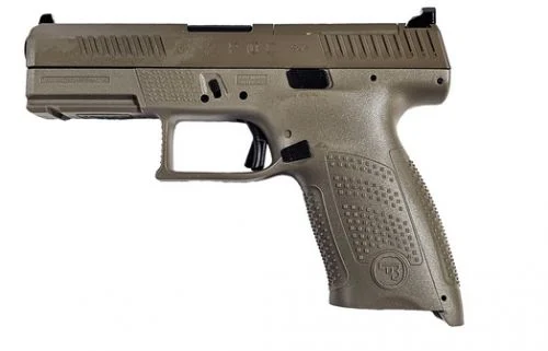 177764_1 CZ-USA P-10 C Optics Ready 9mm FDE Cerakote Pistol
