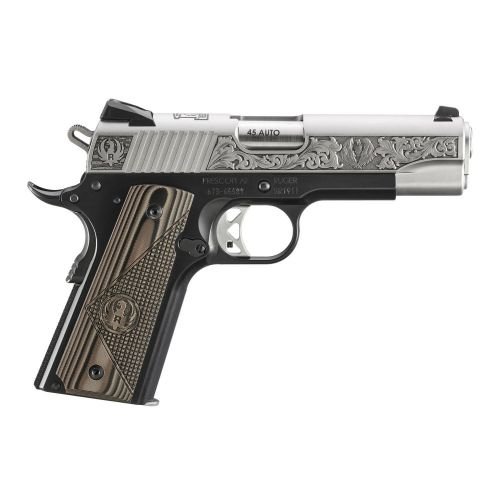 177940_GPY0QK Ruger SR1911 200 Ruger Rd. Street Edition Lightweight Commander .45 ACP Two-Tone Pistol