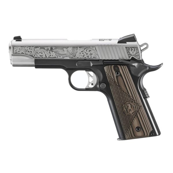 177940_J9PA4R Ruger SR1911 200 Ruger Rd. Street Edition Lightweight Commander .45 ACP Two-Tone Pistol