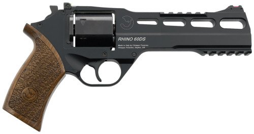 180419_DXHLU0 Chiappa Firearms Rhino 60DS 6-Inch Barrel 10mm Black Revolver