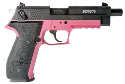 182771_1 American Tactical GSG FireFly Threaded Barrel Pink Aluminum Frame .22 LR Pink Pistol
