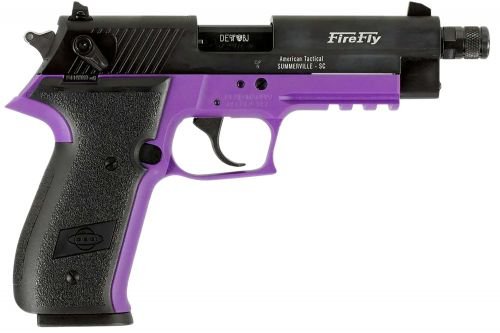 American Tactical GSG FireFly Threaded Barrel .22 LR Purple Pistol