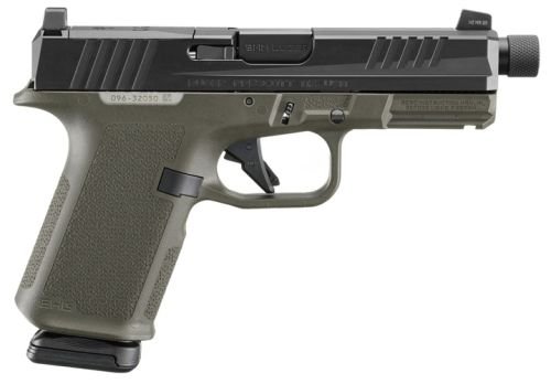 189086_1 Ruger RXM 4.5-inch Threaded Optic-Ready 9mm Black FNC Nitride / OD Green Pistol