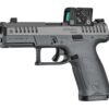 CZ P-10 C Compact Compensated 9mm Black Pistol w/ Aimpoint COA 3.5 MOA Red Dot