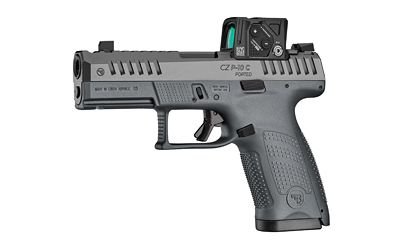 CZ P-10 C Compact Compensated 9mm Black Pistol w/ Aimpoint COA 3.5 MOA Red Dot