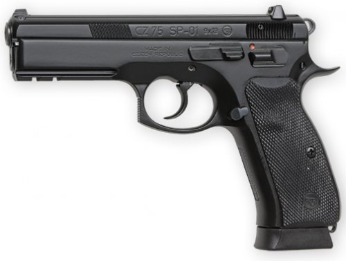 CZ 75 SP-01 Full Size 9mm Blue/Black Pistol