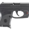 Ruger LCP 380 ACP Semi Auto Pistol, 6+1, w/Viridian Red Laser
