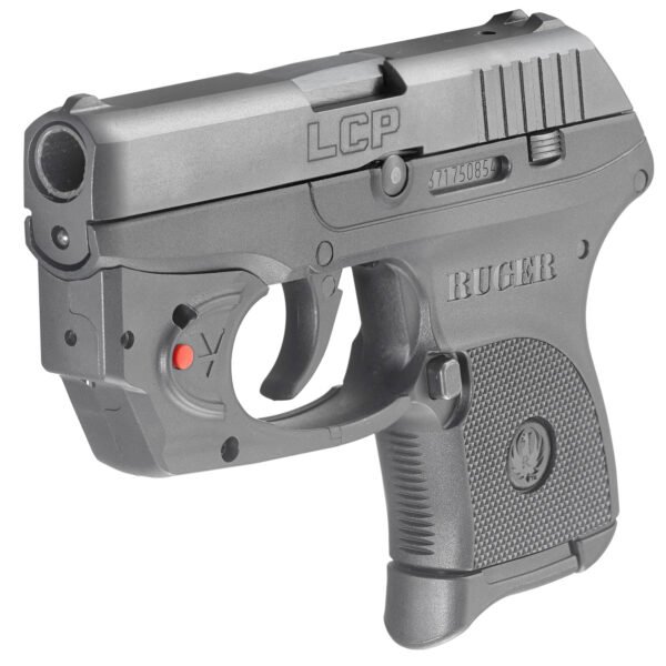 Ruger LCP 380 ACP Semi Auto Pistol, 6+1, w/Viridian Red Laser