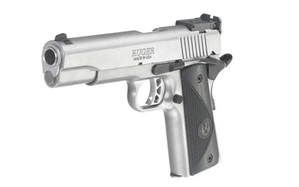 24865_I8X01N Ruger SR1911 Target .45 ACP Stainless/Silver Pistol