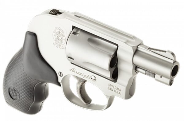 26311_UKE37L Smith & Wesson Model 638 Airweight Bodyguard .38 Special Stainless/Silver Revolver