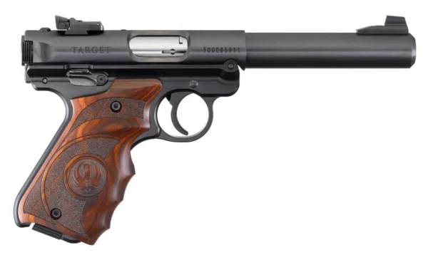 27155_1 Ruger Mark IV Target .22 LR Blued Pistol