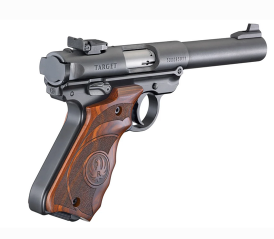 27155_C15XLE Ruger Mark IV Target .22 LR Blued Pistol