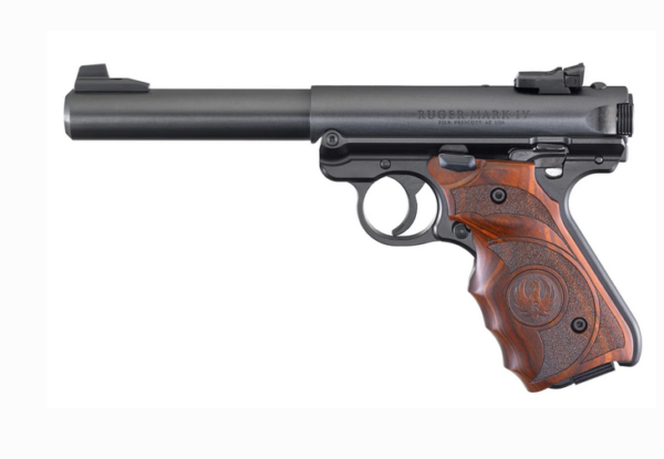 27155_G3ACIT Ruger Mark IV Target .22 LR Blued Pistol