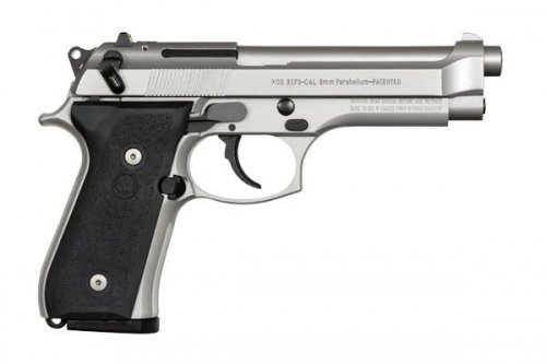 30865_1 Beretta 92FS Inox 9mm Stainless/Silver Pistol