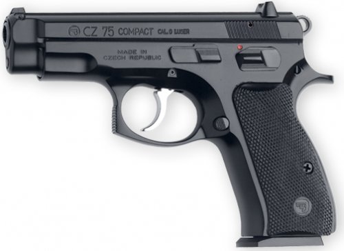 31184_1 CZ 75 Compact 9mm Blue/Black Pistol