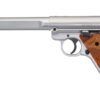 34252_FW9TDK Ruger Mark IV Competition .22 LR Stainless/Silver Pistol