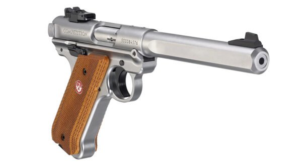 34252_HL03PX Ruger Mark IV Competition .22 LR Stainless/Silver Pistol