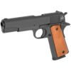 Rock Island Armory GI Standard FS Wood Grip .45 ACP Black Parkerized Pistol