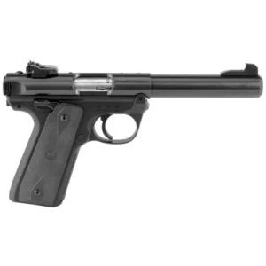 35395_FE26GP Ruger Mark IV 22/45 Bull Barrel .22 LR Blued Pistol