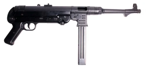 37547 German Sports Guns GSG MP40P Stockless Reproduction 9mm Blue/Black Pistol