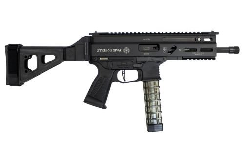 Grand Power Stribog SP9A1 SB Tactical Brace 9mm Blue/Black Pistol