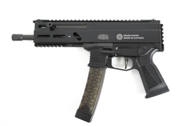 Grand Power Stribog SP9A1 SB Tactical Brace 9mm Blue/Black Pistol