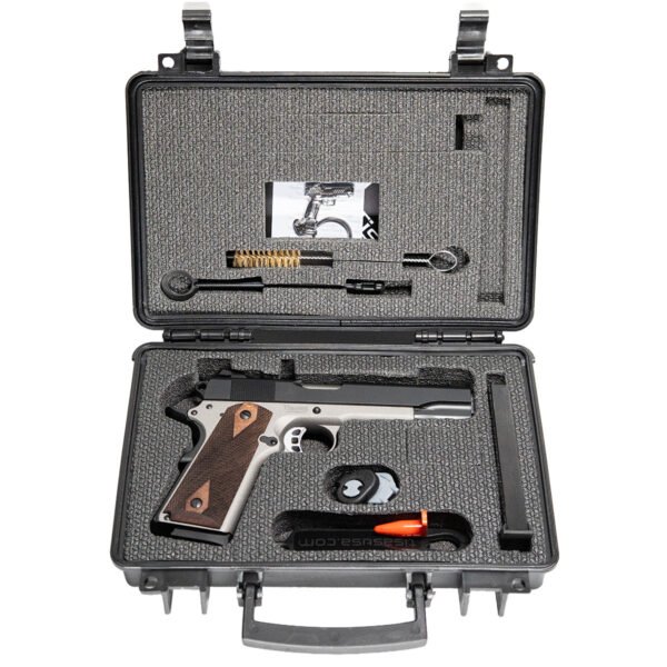 Tisas 1911-A1 Service Enhanced .45 ACP Gun Metal Gray Frame / Black Cerakote Slide 1911 Pistol