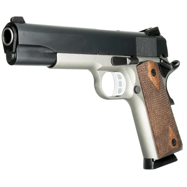 Tisas 1911-A1 Service Enhanced .45 ACP Gun Metal Gray Frame / Black Cerakote Slide 1911 Pistol