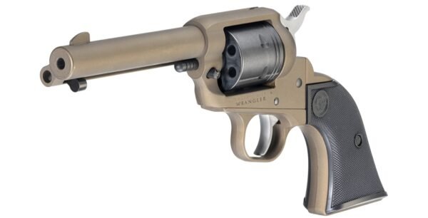 415006971_M3H5K7 Ruger Wrangler Single Action .22 LR FDE/Tan Revolver