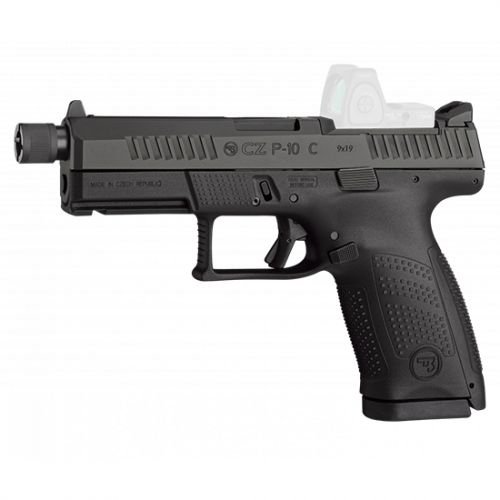 712024892 CZ P-10 C OR SR Optics Ready Suppressor Ready 9mm Blue/Black Pistol